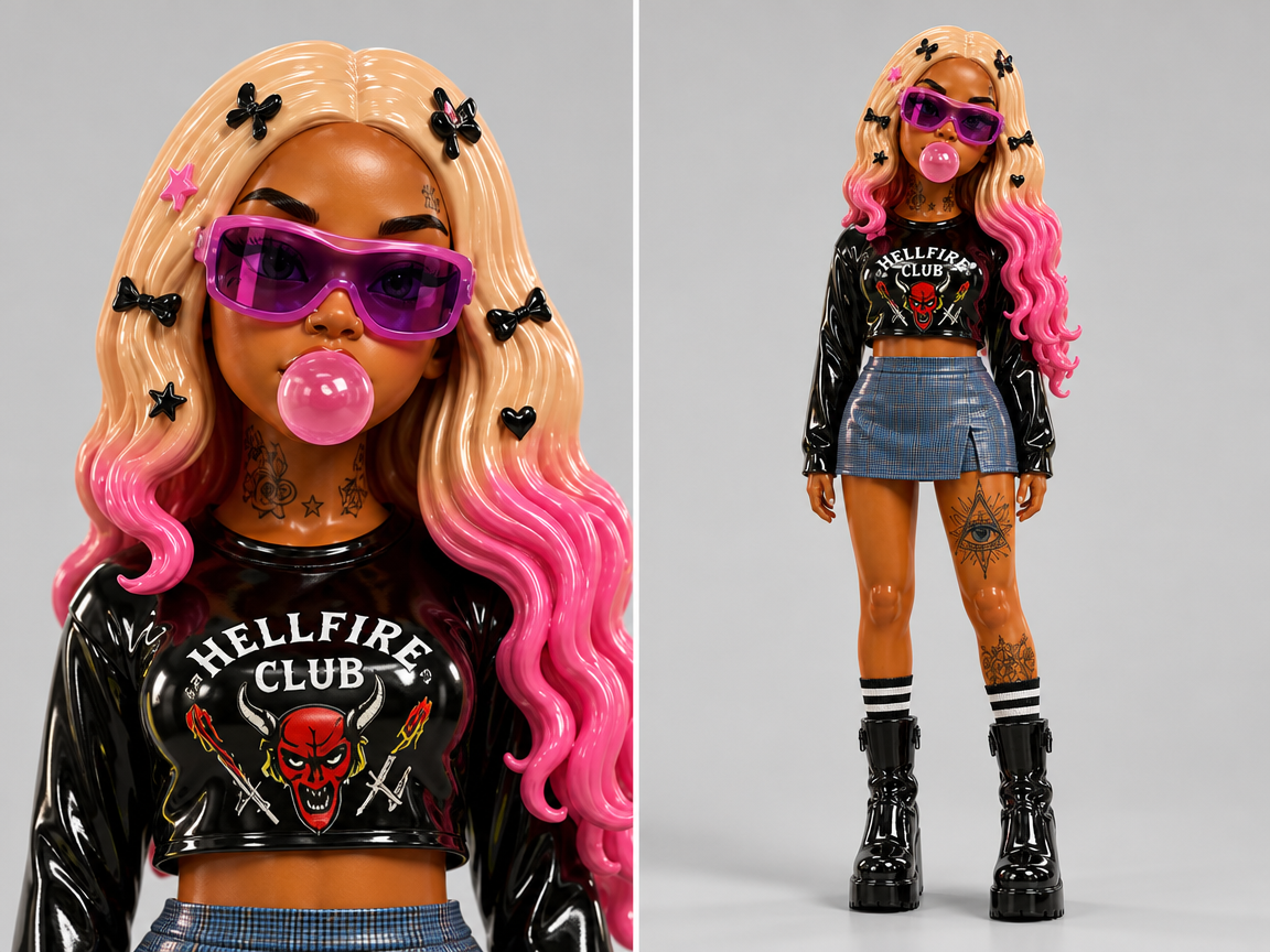 Lala Chanel — Lil BXCH campaign